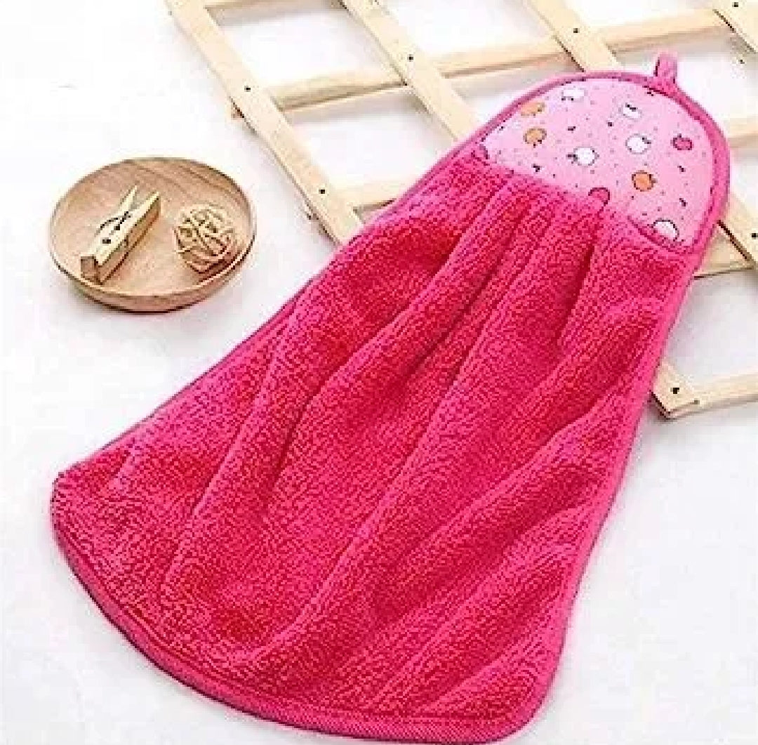 Kitchen Hand Towel with Hanging Loop