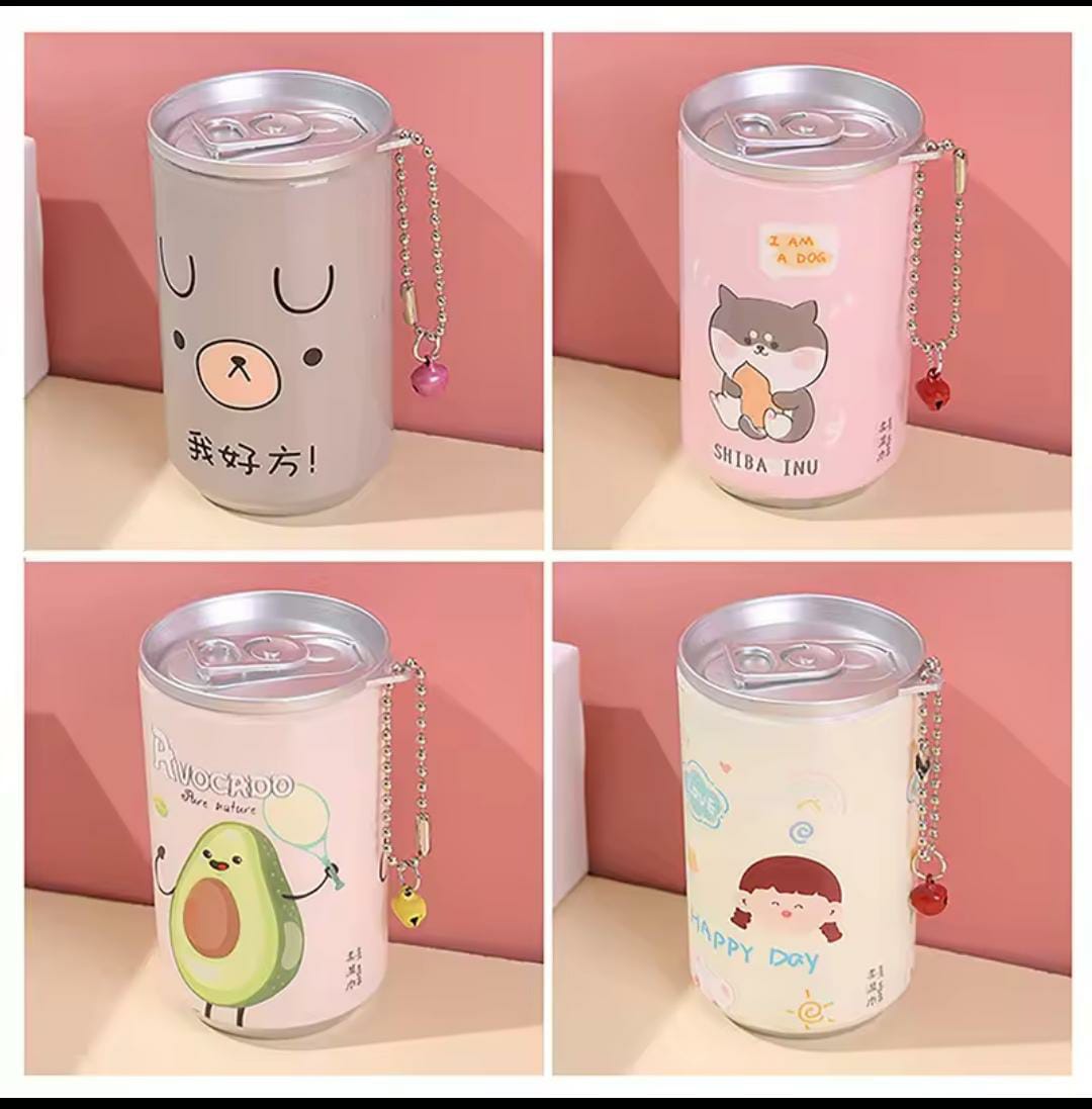 Cute Mini Portable Tissue Can Dispenser with Keychain