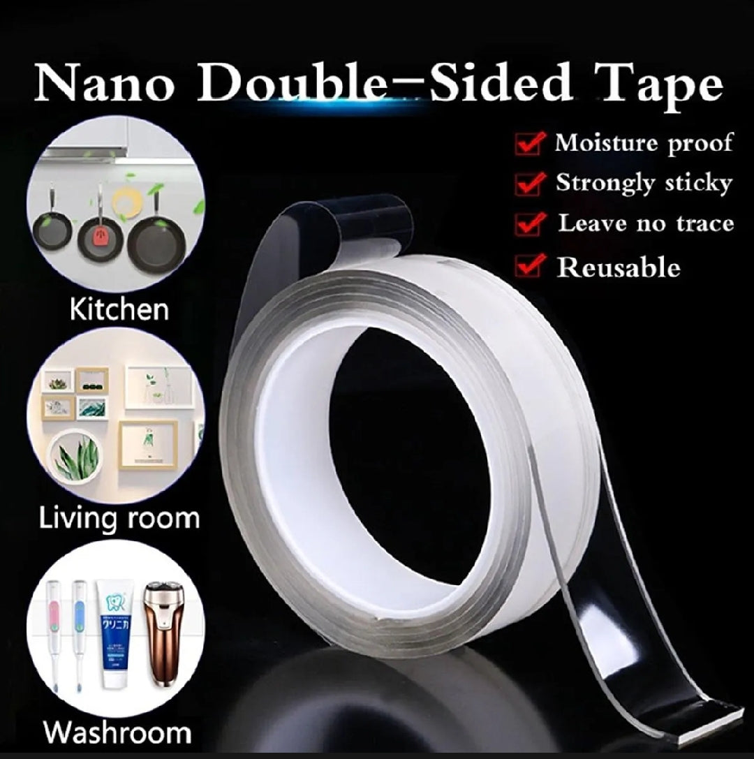 Premium Nano Double-Sided Tape – 2 Meters
