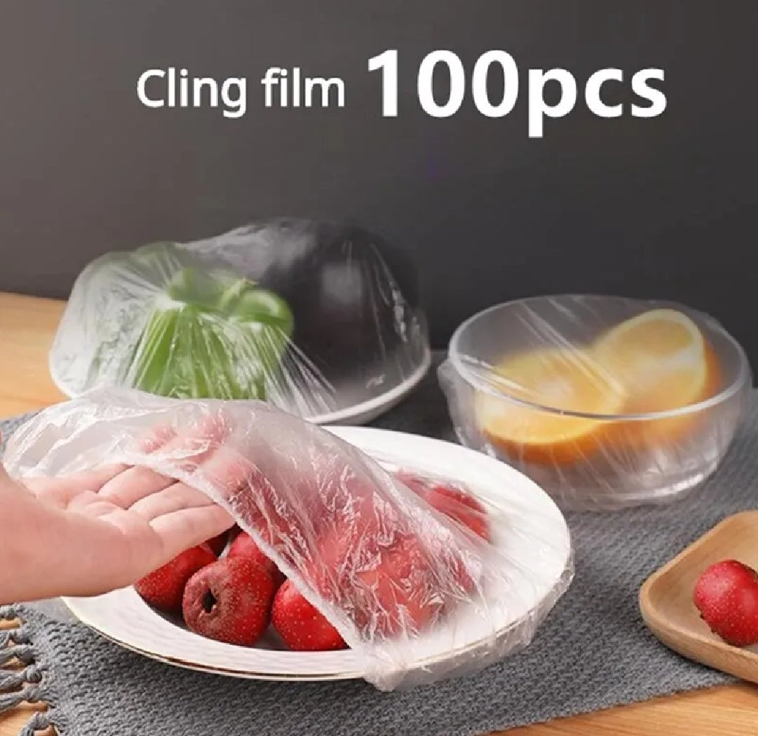 Elastic Food Storage Covers (Set of 100)
