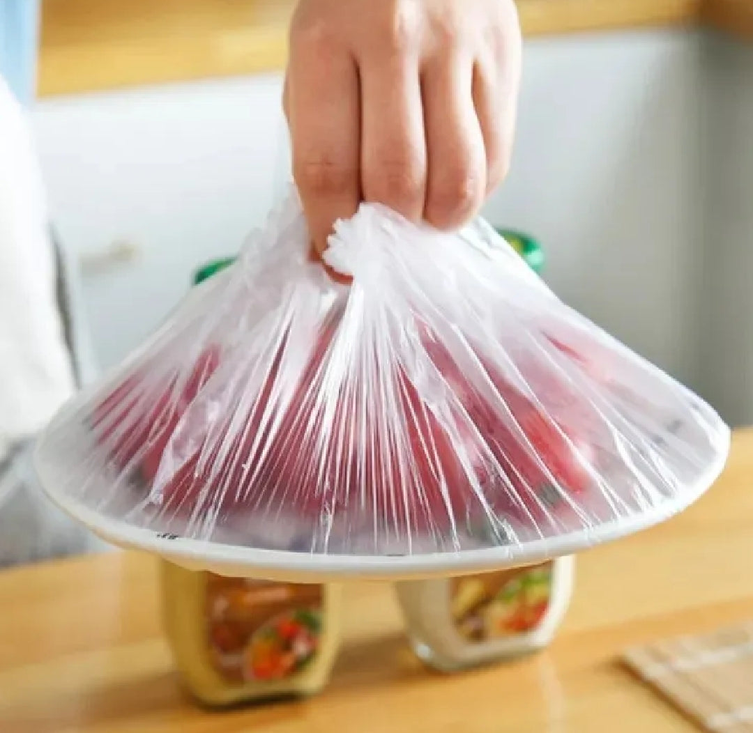 Elastic Food Storage Covers (Set of 100)