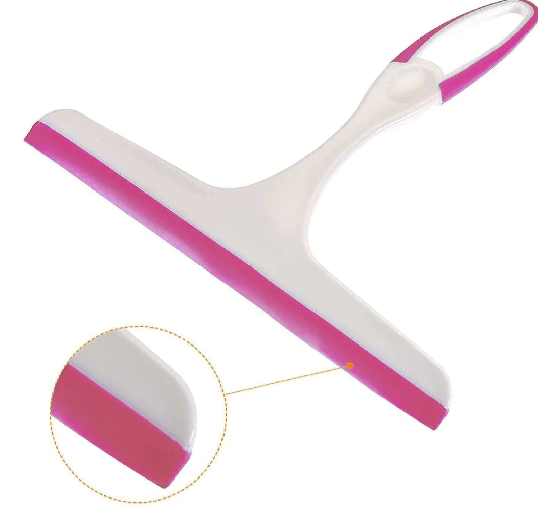 Streak-Free Water Wiper for Windows, Mirrors & Bathroom Surfaces