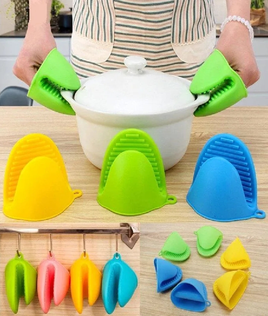 Silicone Pot Grabber / Holder Pack Of 2